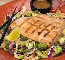 Grilled Thai Salmon Salad